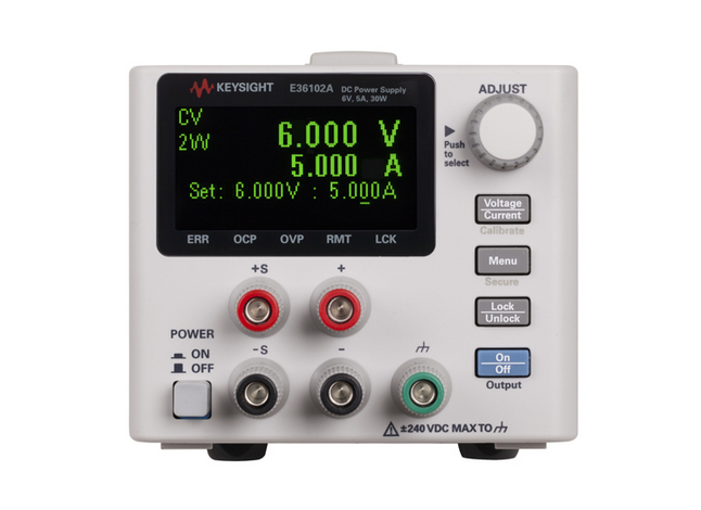 Keysight Technologies' compact supplies enable accurate, reliable bench testing